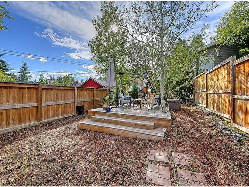 3833 Parkhill Street Sw, Calgary, AB - Outdoor With Deck Patio Veranda