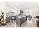 33 Sherwood Lane Nw, Calgary, AB  - Indoor Photo Showing Kitchen With Upgraded Kitchen 