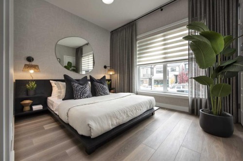 178 Mitchell Road Nw, Calgary, AB - Indoor Photo Showing Bedroom