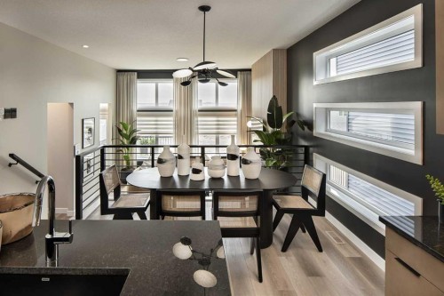 178 Mitchell Road Nw, Calgary, AB - Indoor Photo Showing Dining Room