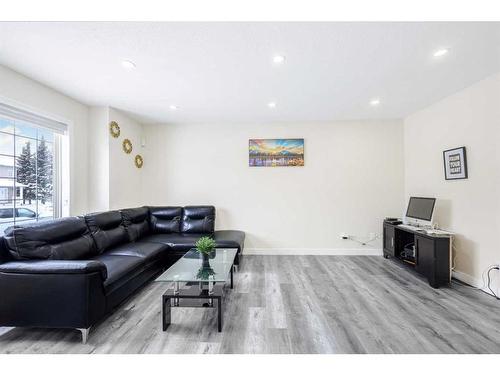 30 Saddlemead Way Ne, Calgary, AB - Indoor Photo Showing Living Room