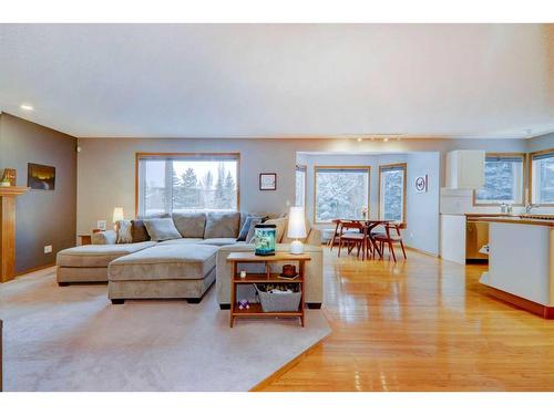 63 Woodpark Close Sw, Calgary, AB - Indoor Photo Showing Living Room