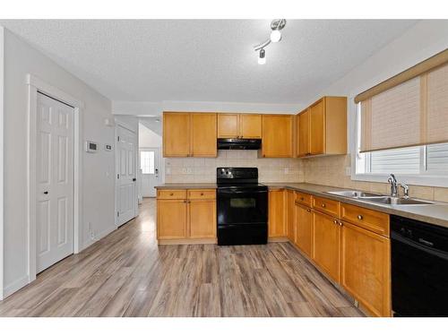 133 Covepark Crescent Ne, Calgary, AB - Indoor Photo Showing Kitchen With Double Sink