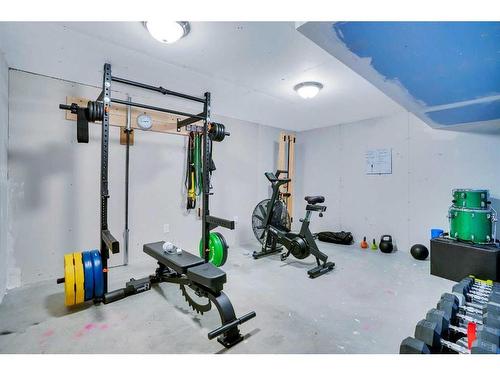 178 Citadel Estates Heights Nw, Calgary, AB - Indoor Photo Showing Gym Room