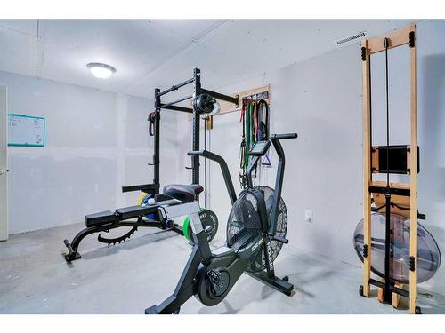 178 Citadel Estates Heights Nw, Calgary, AB - Indoor Photo Showing Gym Room