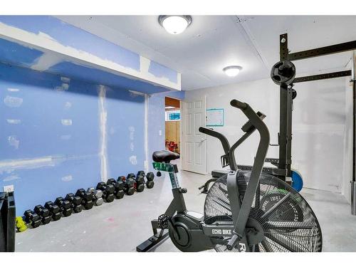 178 Citadel Estates Heights Nw, Calgary, AB - Indoor Photo Showing Gym Room