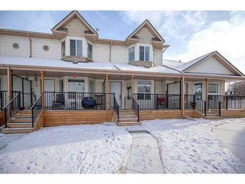 53 Hidden Valley Villas Nw, Calgary, AB - Outdoor With Deck Patio Veranda