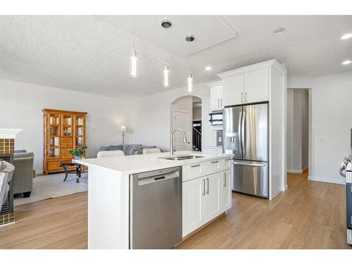 519 Auburn Bay Heights Se, Calgary, AB - Indoor Photo Showing Kitchen With Stainless Steel Kitchen With Upgraded Kitchen