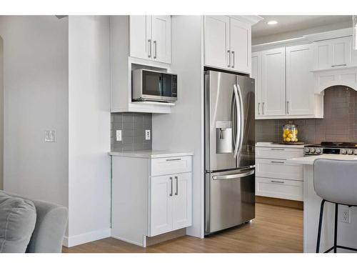 519 Auburn Bay Heights Se, Calgary, AB - Indoor Photo Showing Kitchen With Stainless Steel Kitchen With Upgraded Kitchen