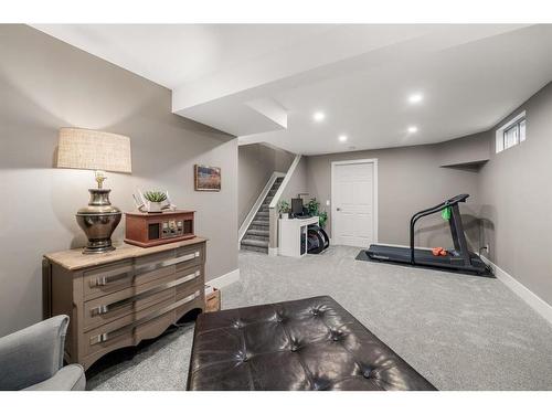 59 Rivercrest Crescent Se, Calgary, AB - Indoor Photo Showing Basement