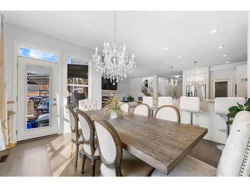 27 Mahogany Passage Se, Calgary, AB - Indoor Photo Showing Dining Room