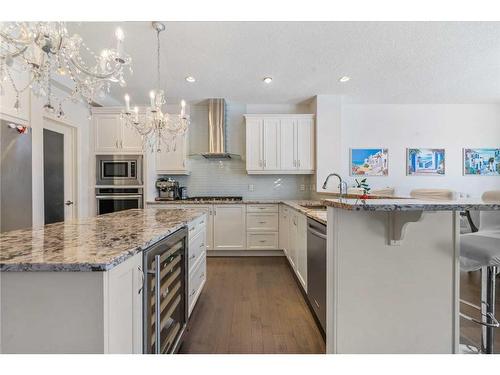 27 Mahogany Passage Se, Calgary, AB - Indoor Photo Showing Kitchen With Upgraded Kitchen