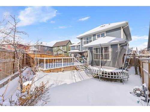 27 Mahogany Passage Se, Calgary, AB - Outdoor With Deck Patio Veranda