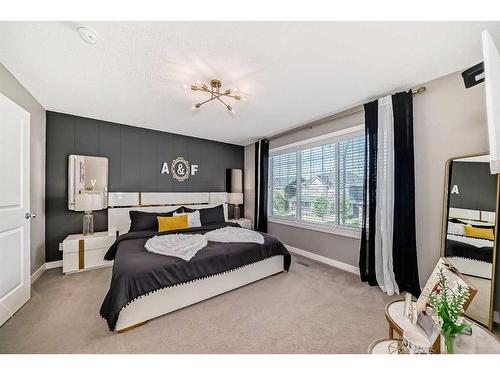 9 Legacy Glen Row Se, Calgary, AB - Indoor Photo Showing Bedroom