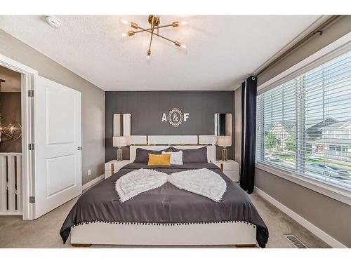 9 Legacy Glen Row Se, Calgary, AB - Indoor Photo Showing Bedroom