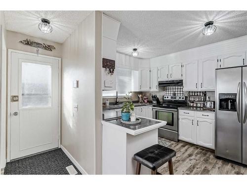 28 Beddington Crescent Ne, Calgary, AB - Indoor Photo Showing Kitchen With Double Sink