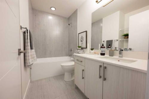 110-75 Cornerstone Row, Calgary, AB - Indoor Photo Showing Bathroom