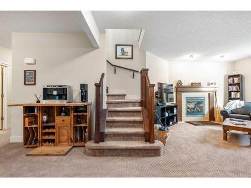 274 Cranleigh Place Se, Calgary, AB - Indoor With Fireplace