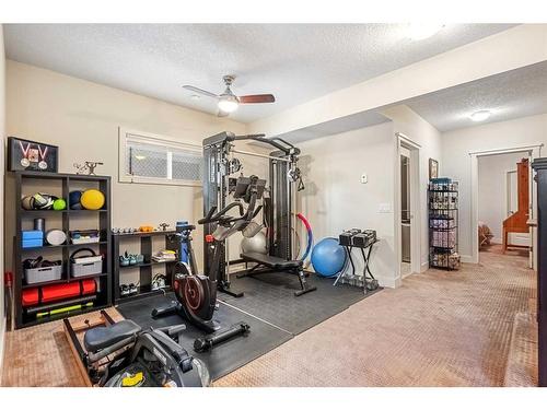 274 Cranleigh Place Se, Calgary, AB - Indoor Photo Showing Gym Room