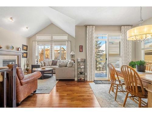 274 Cranleigh Place Se, Calgary, AB - Indoor With Fireplace