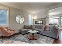 3808 Sarcee Road Sw, Calgary, AB  - Indoor Photo Showing Living Room With Fireplace 