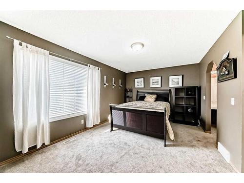 311 Mt Aberdeen Close Se, Calgary, AB - Indoor Photo Showing Bedroom