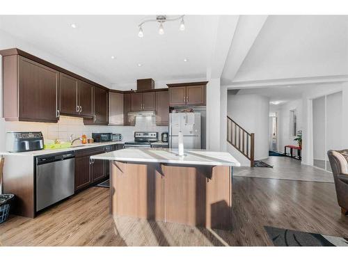 106 Cityscape Way Ne, Calgary, AB - Indoor Photo Showing Kitchen With Stainless Steel Kitchen