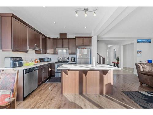 106 Cityscape Way Ne, Calgary, AB - Indoor Photo Showing Kitchen With Stainless Steel Kitchen