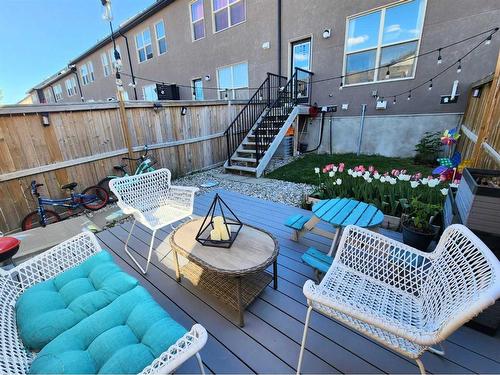 18 Sage Meadows Terrace Nw, Calgary, AB - Outdoor With Deck Patio Veranda With Exterior