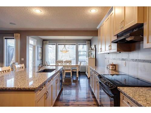 692 New Brighton Drive Se, Calgary, AB - Indoor Photo Showing Kitchen With Upgraded Kitchen