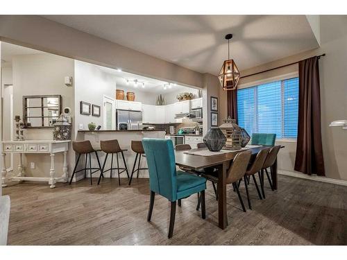 98 Everwoods Link Sw, Calgary, AB - Indoor Photo Showing Dining Room