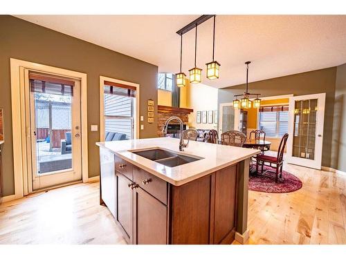 48 Chapala Square Se, Calgary, AB - Indoor Photo Showing Kitchen With Double Sink