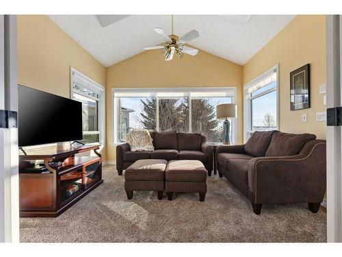 55 Prominence Point Sw, Calgary, AB - Indoor Photo Showing Living Room