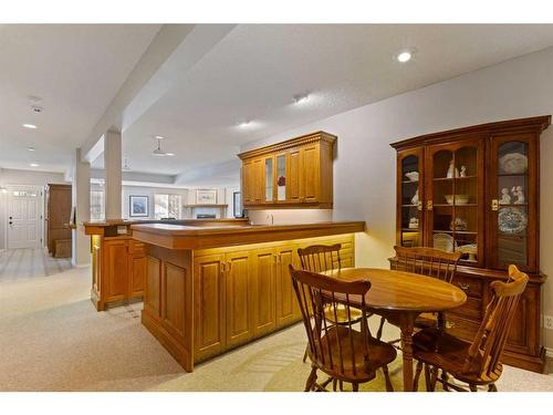 55 Prominence Point Sw, Calgary, AB - Indoor Photo Showing Dining Room