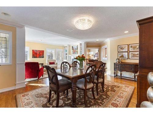 55 Prominence Point Sw, Calgary, AB - Indoor Photo Showing Dining Room