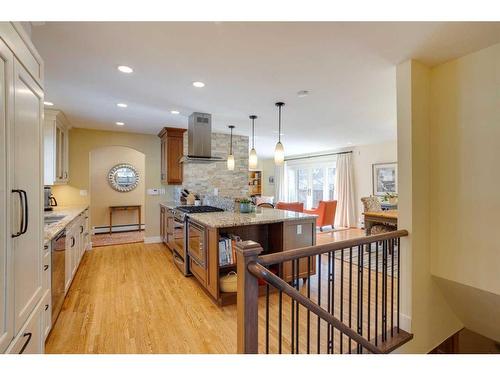 73 Holden Road Sw, Calgary, AB - Indoor Photo Showing Kitchen With Upgraded Kitchen