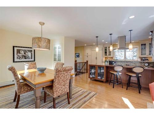 73 Holden Road Sw, Calgary, AB - Indoor Photo Showing Dining Room