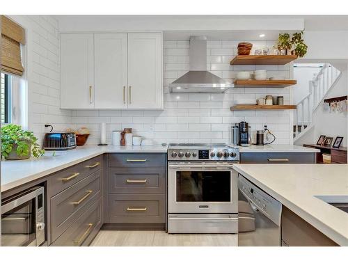 39 Macewan Glen Way Nw, Calgary, AB - Indoor Photo Showing Kitchen With Upgraded Kitchen