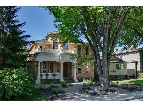 2609 7 Avenue Nw, Calgary, AB - Outdoor With Deck Patio Veranda With Facade