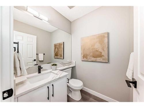 29 Silverado Skies Drive Sw, Calgary, AB - Indoor Photo Showing Bathroom