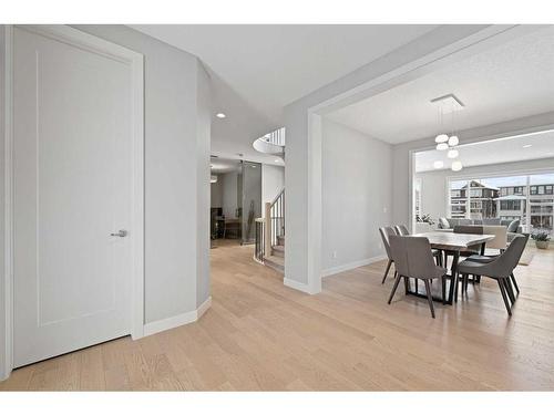 22 West Grove Way Sw, Calgary, AB - Indoor Photo Showing Dining Room