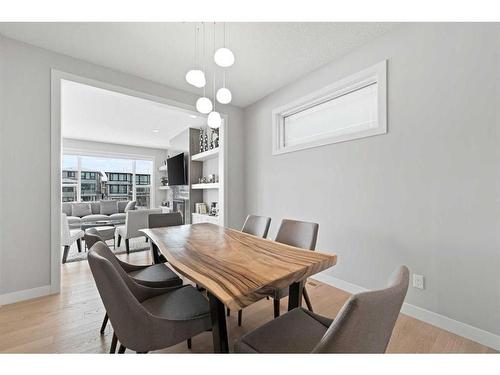 22 West Grove Way Sw, Calgary, AB - Indoor Photo Showing Dining Room