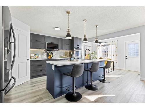 130 Chapalina Close Se, Calgary, AB - Indoor Photo Showing Kitchen With Upgraded Kitchen