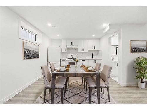 16 Erin Circle Se, Calgary, AB - Indoor Photo Showing Dining Room