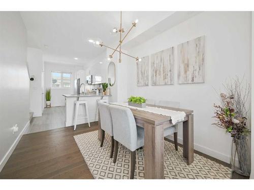 400 Walden Parade Se, Calgary, AB - Indoor Photo Showing Dining Room