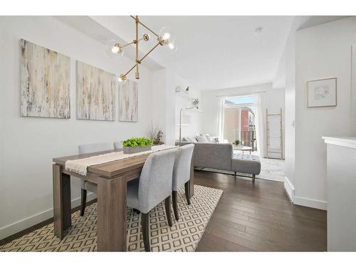 400 Walden Parade Se, Calgary, AB - Indoor Photo Showing Dining Room