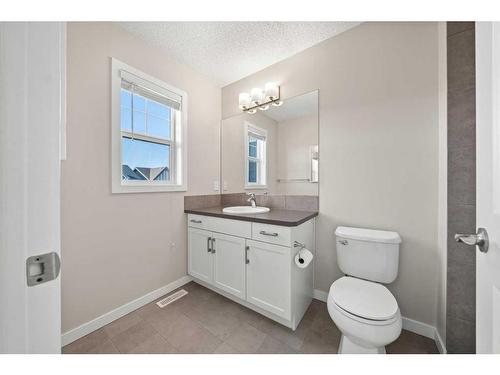 116 New Brighton Grove Se, Calgary, AB - Indoor Photo Showing Bathroom