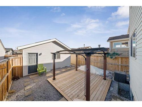 116 New Brighton Grove Se, Calgary, AB - Outdoor With Deck Patio Veranda With Exterior