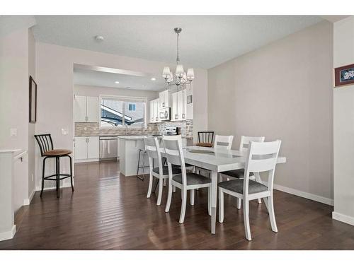 116 New Brighton Grove Se, Calgary, AB - Indoor Photo Showing Dining Room