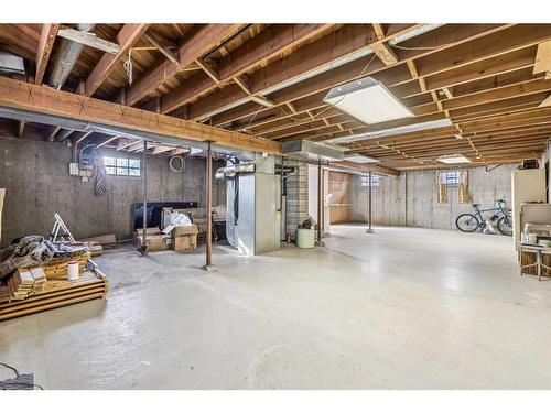 13 Manor Road Sw, Calgary, AB - Indoor Photo Showing Basement